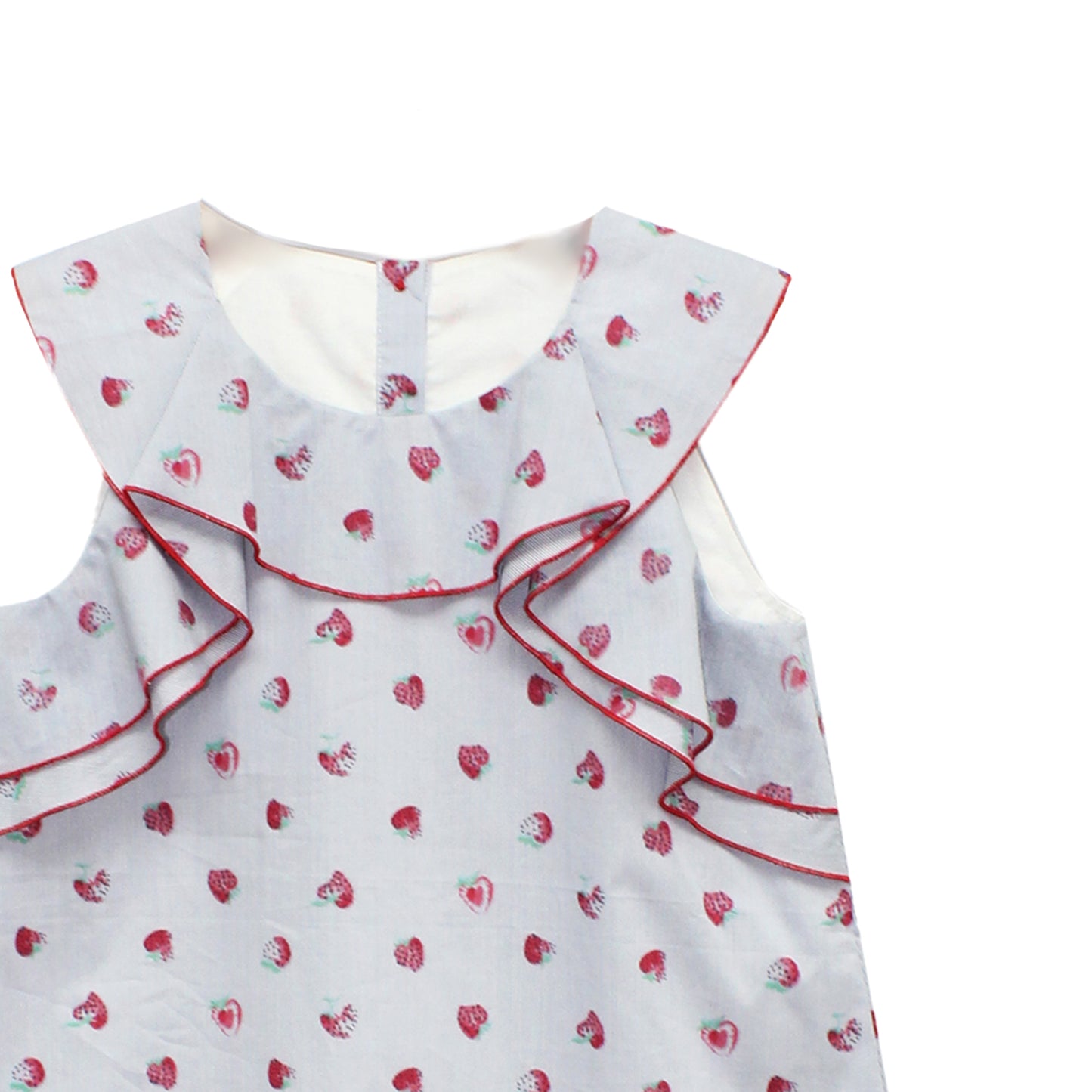 DRESS - KIDS - BLUE AOP - PHOEBE