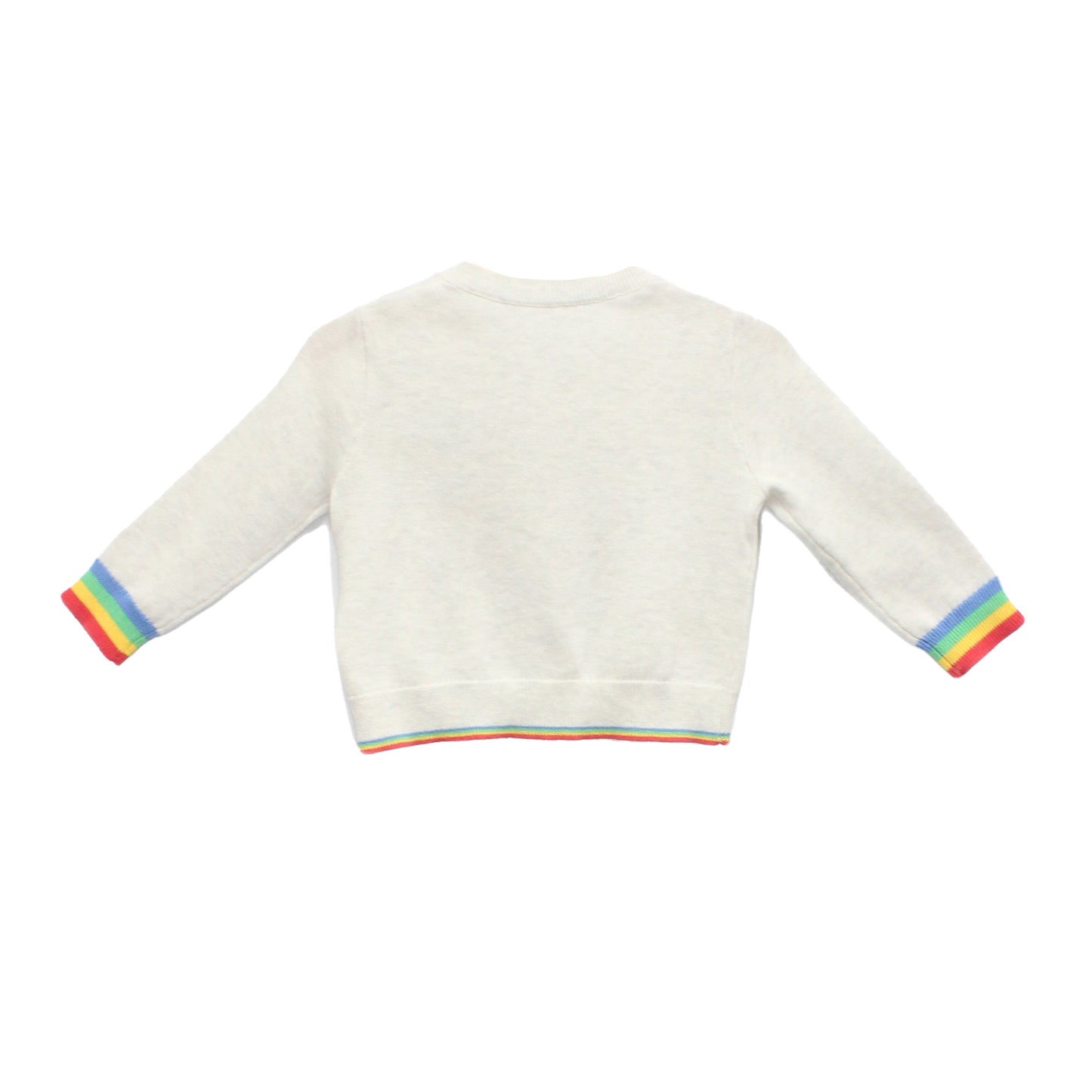 CARDIGAN - BABY - RAINBOW COMBO - CABOT