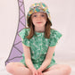 DRESS - KIDS - LEAF PRINT - LAURA