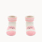 BOOTIE SOCKS - BABY - PINK - HAPPY