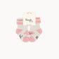 BOOTIE SOCKS - BABY - PINK - HAPPY