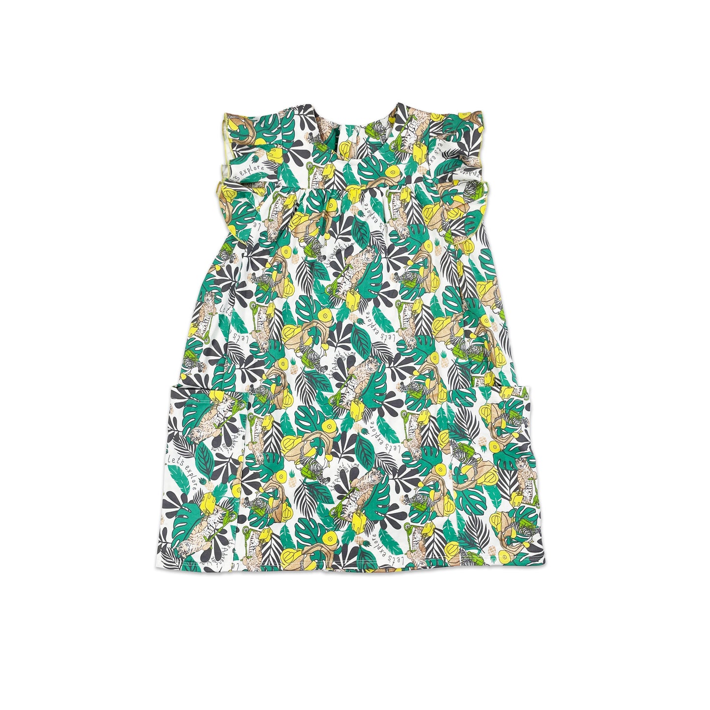 DRESS - BABY/KIDS - JUNGLE PRINT - JEN