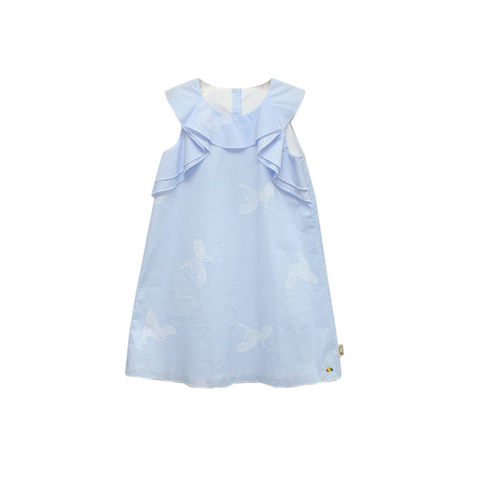 DRESS - KIDS - LT. BLUE STRIPE - PHOEBE