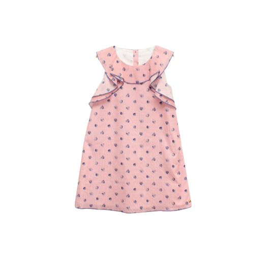 DRESS - KIDS - RED AOP - PHOEBE