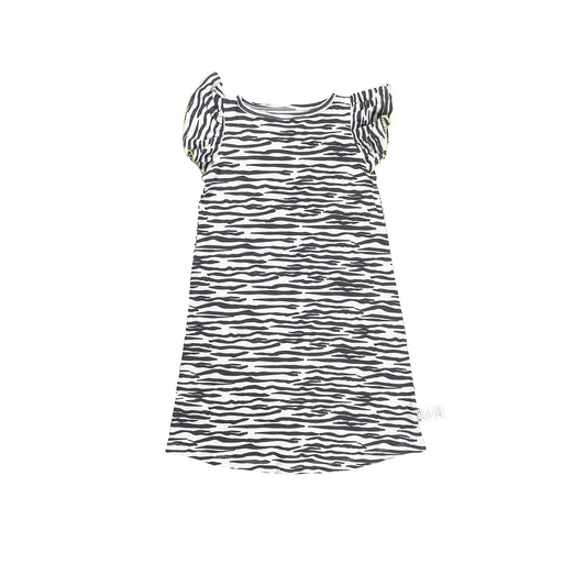 DRESS - KIDS - ZEBRA PRINT - ZEUS