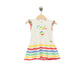 DRESS - BABY/KIDS - RAINBOW COMBO - CADDY