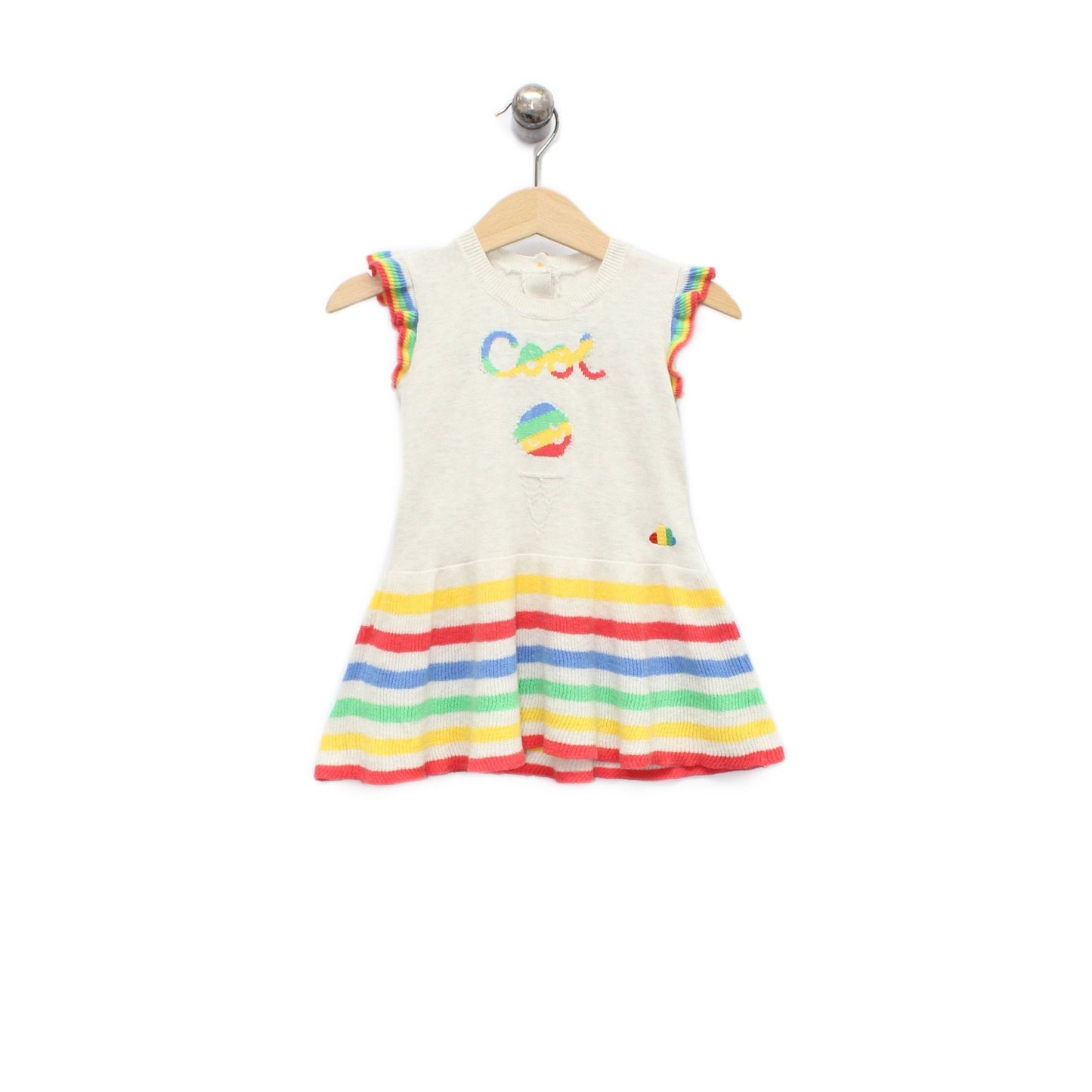 DRESS - BABY/KIDS - RAINBOW COMBO - CADDY