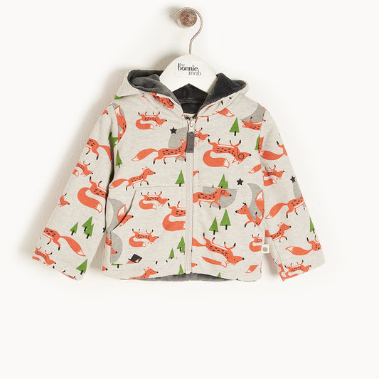 HODDIE - BABY - FOX PRINT - DEER