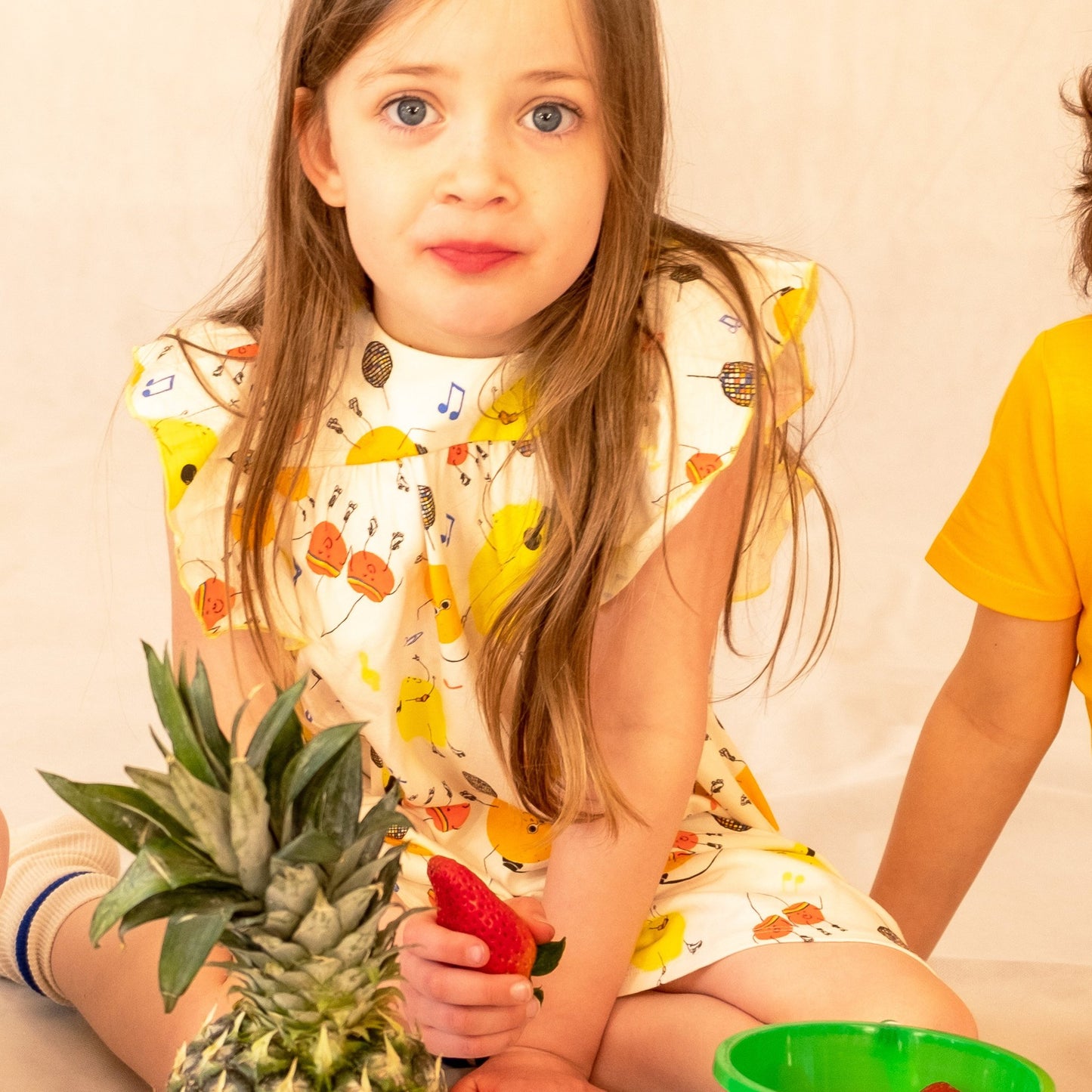 DRESS - KIDS - FRUIT DISCO - FLOWER