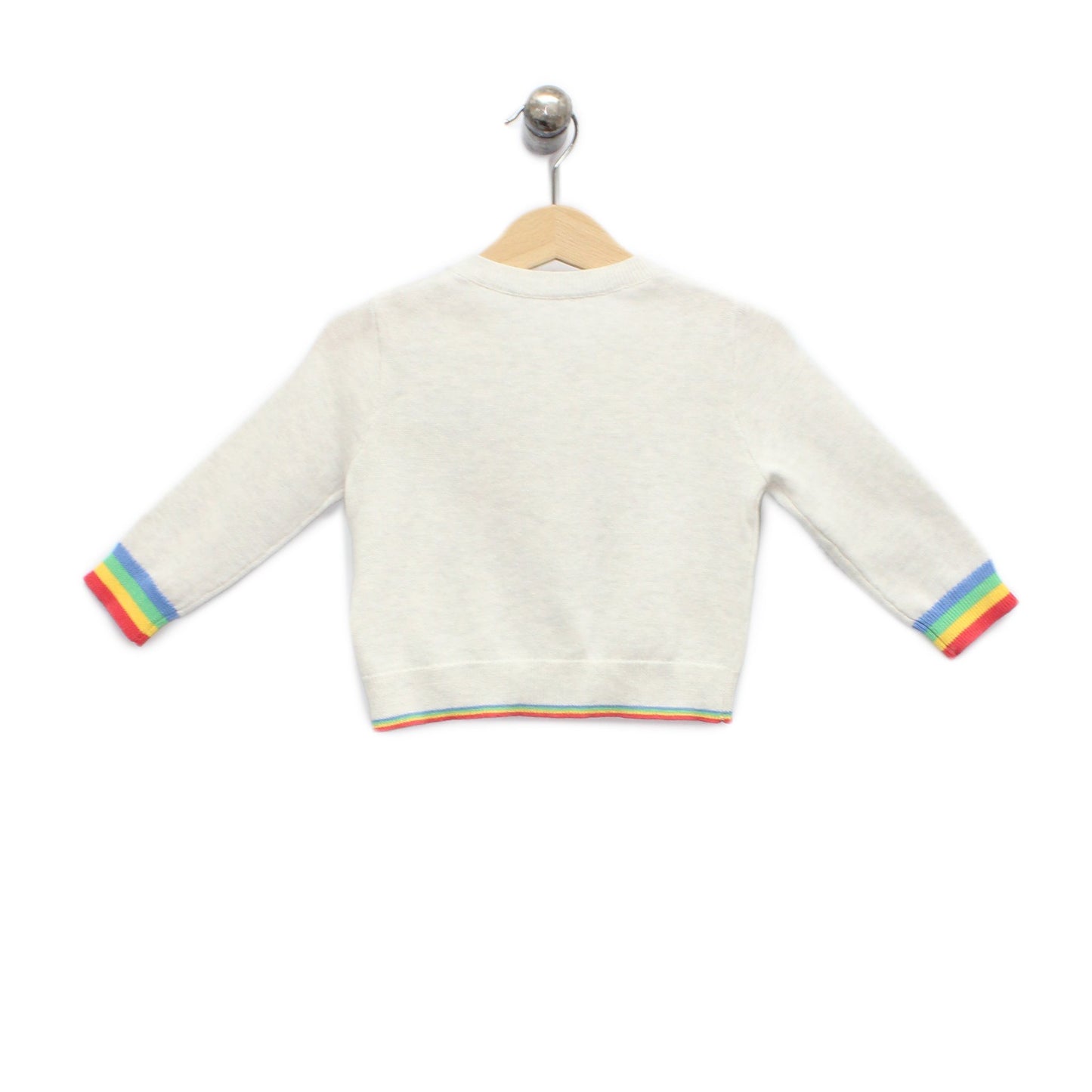 CARDIGAN - BABY - RAINBOW COMBO - CABOT