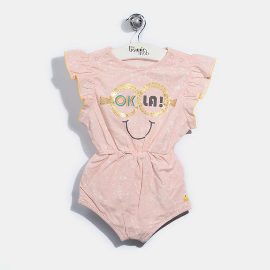 ROMPER - BABY - BLUSH - L-DELIA