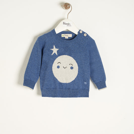 SWEATER - BABY - BLUE - MOONLIGHT