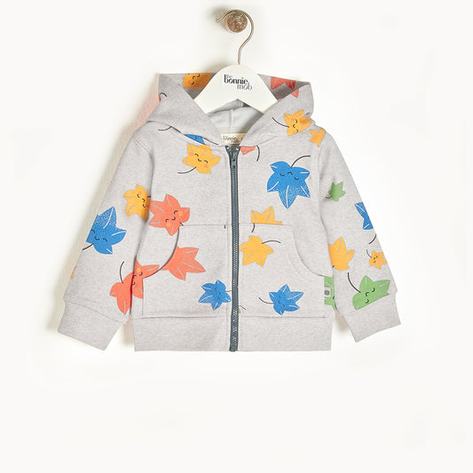 HODDIE - BABY - LEAF PRINT - PLUTO